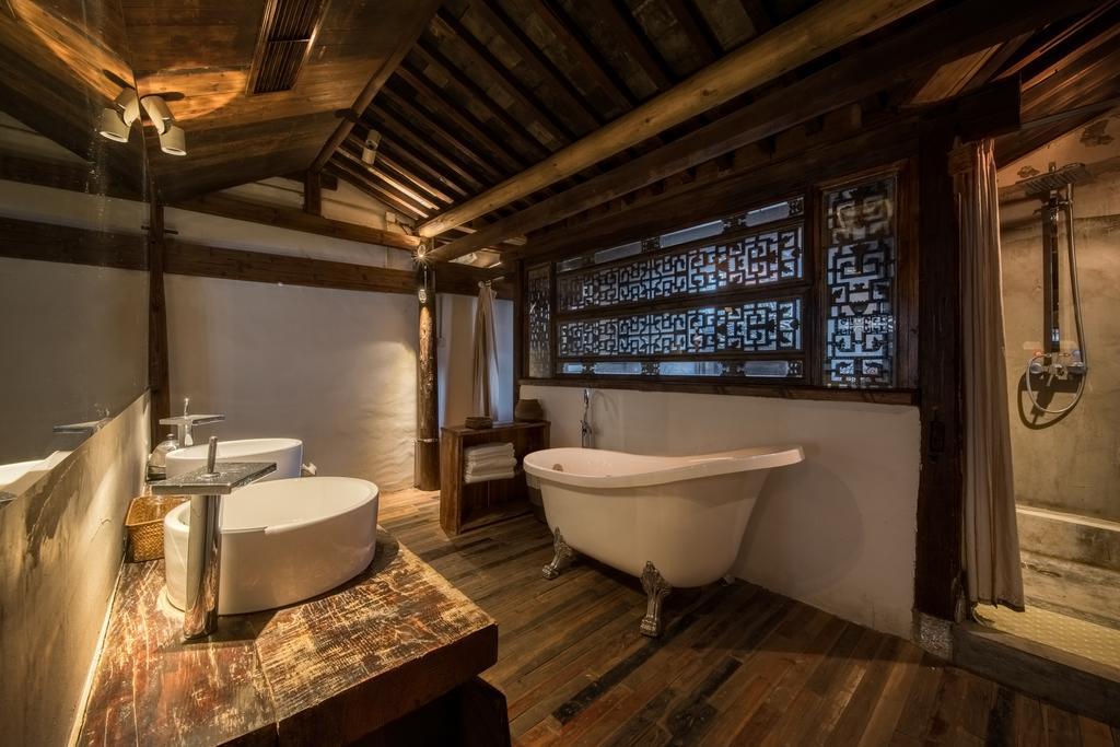 Guzo Su The Old House Boutique Hotel & Cafe Shangchanglin Bagian luar foto