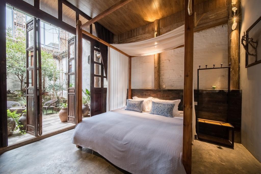 Guzo Su The Old House Boutique Hotel & Cafe Shangchanglin Bagian luar foto