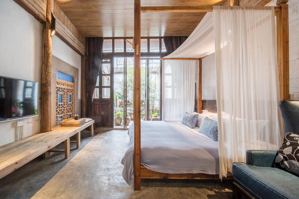 Guzo Su The Old House Boutique Hotel & Cafe Shangchanglin Bagian luar foto