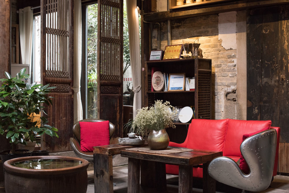Guzo Su The Old House Boutique Hotel & Cafe Shangchanglin Bagian luar foto