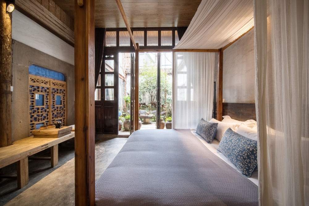 Guzo Su The Old House Boutique Hotel & Cafe Shangchanglin Bagian luar foto